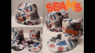 Handmade Baby Booties and Hat | Cute DIY Baby Accessories Tutorial