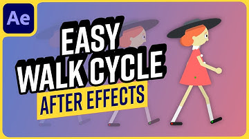 Walk Cycles in After Effects (Step by step)