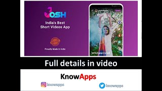 Josh - Made in India | Short Video App | Full Review in Hindi screenshot 4