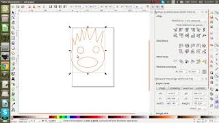 take SVG from inkscape into blender then extrude it