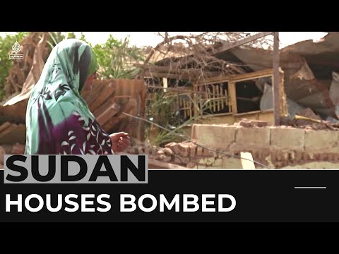 Houses In Sudan Bombed Far From Front Line Of Fighting