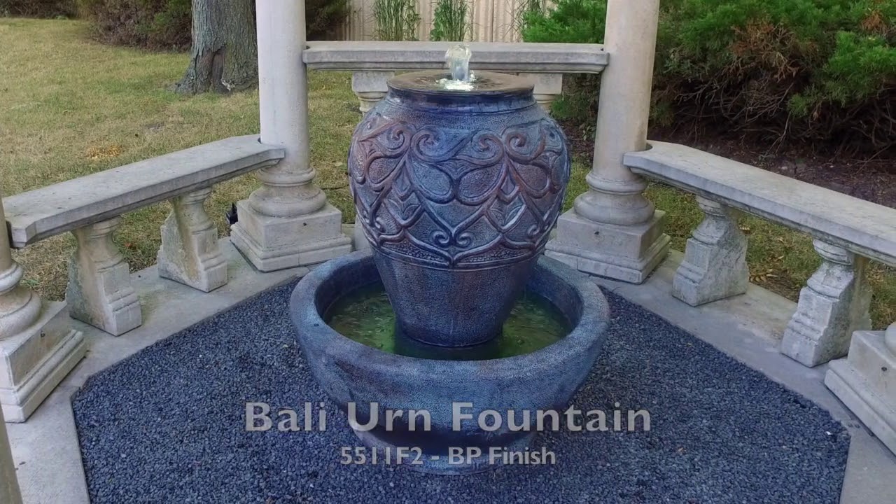2021 Henri Studio Bali Urn Fountain 5511F2 BP
