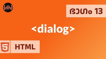 #13 dialog tag | HTML | Code Malayalam