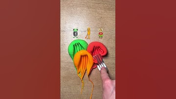 Color Mixing Guess Mixed Color Italian Brainrot(part2) #satisfying #colormixing #brainrot #labubu