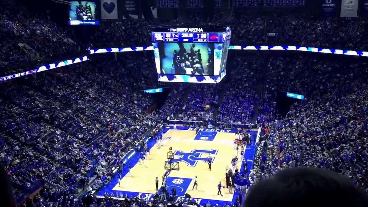 University of Kentucky UK Basketball halftime hype video 1717