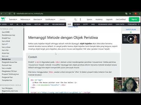 Tugas 4. Video Praktik dan Penjelasan Vue: V-MODEL