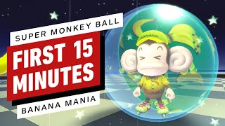 Super Monkey Ball: Banana Mania - The First 15 Minutes of Gameplay