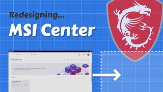 Redesigning the MSI Center app... (I did my best I promise) screenshot 2