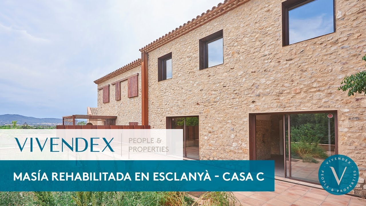 Masía rehabilitada en Esclanyà - Casa C