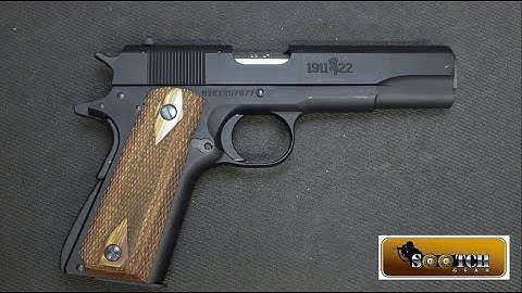 Cover Image for Browning 1911-22 Pistol Review