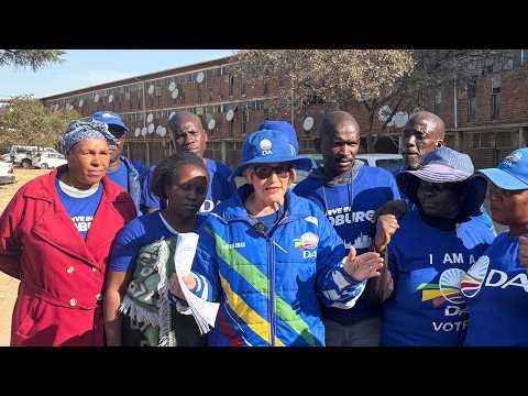 Veteran white politician threatens ANC's grip on Johannesburg