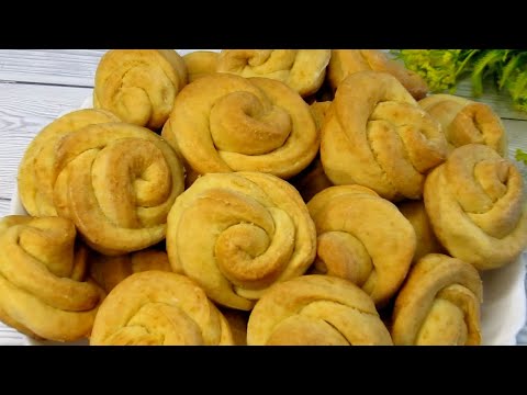 Вкуснее этих 'розочек' и придумать сложно, настоящее украшение к чаепитию. Удачный рецепт!