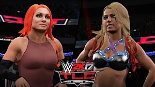 WWE TLC 2016: Becky Lynch vs Alexa Bliss (Tables Match for SmackDown Women's Title)
