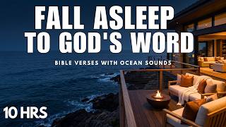 Let God's Word Play While You Sleep | Fall Asleep Peacefully To Bible Verses (10 HRS)