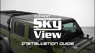 Putco- Sky View Installation Guide For Jeep Gladiator