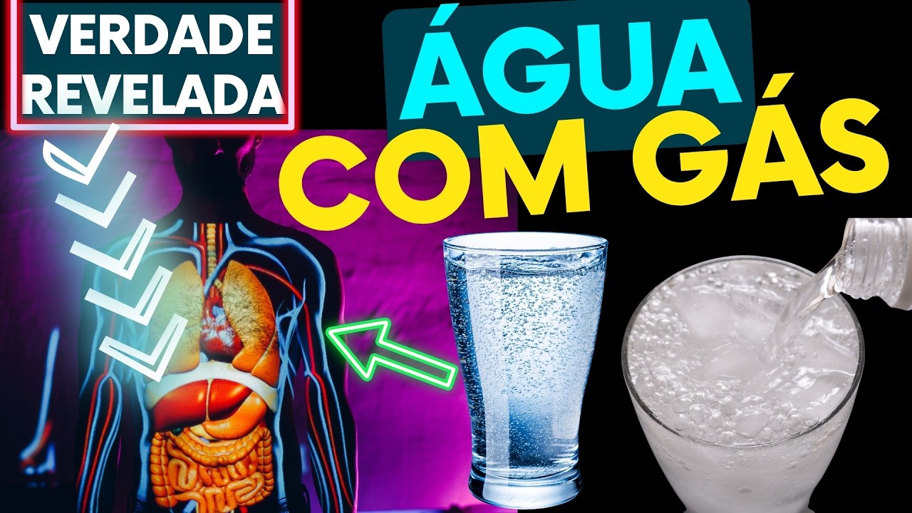 Água com gás: INCRÍVEL o que acontece com SEU CORPO | Traz algum benefícios para a saúde?