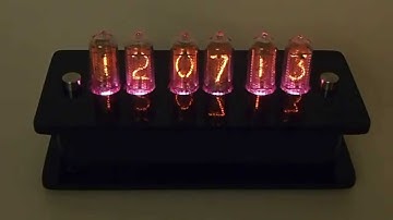 Six-Digit IN-8-2 Nixie Clock