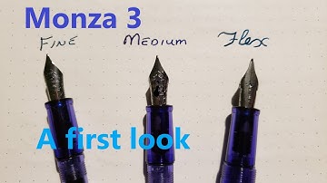 Monza 3 Fountain Pen - A First Look