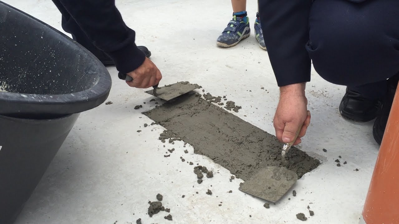 Grundsteinlegung bei der Feuerwehr Teschendorf