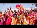 Our colourful carnival haldi  diyasdill  tamil wedding