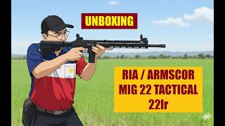 UNBOXING - RIA / ARMSCOR MIG 22 Tactical 22lr Rifle
