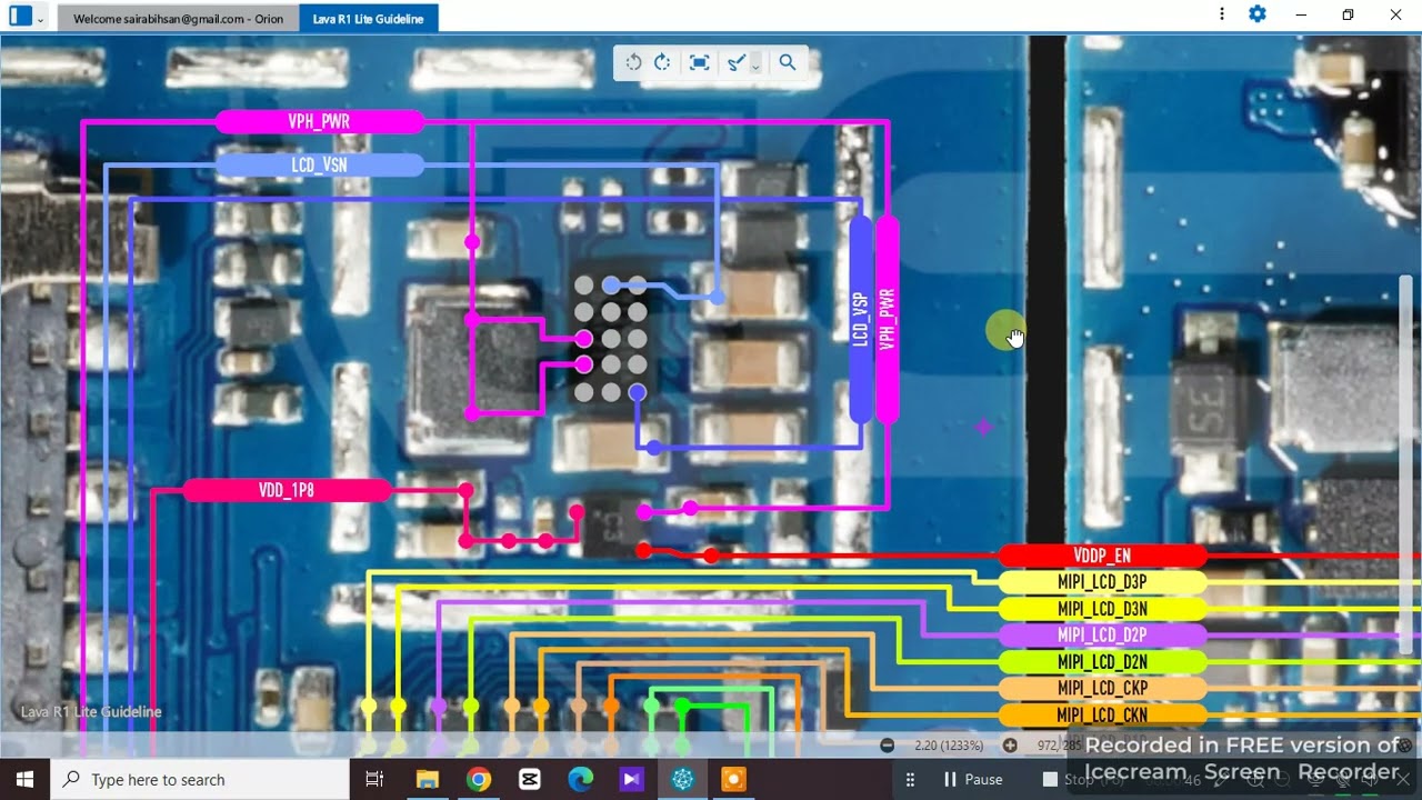 lava r1 lite lcd graphics problem solution