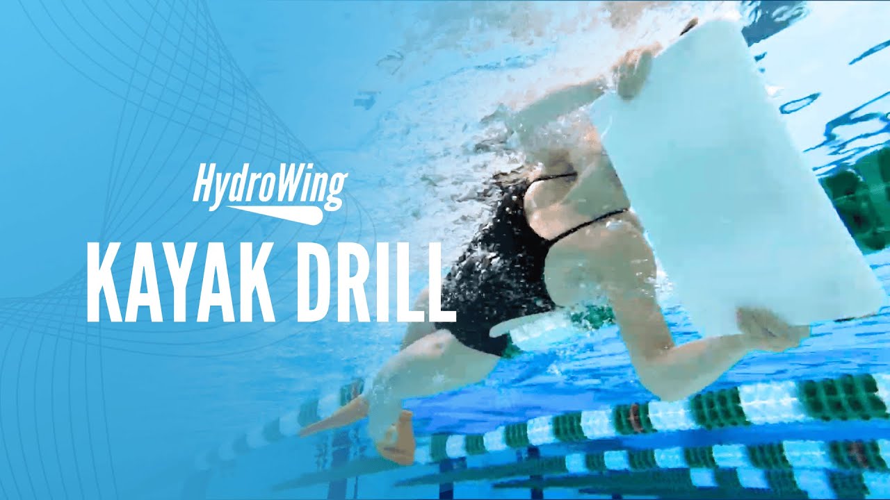Kayak Drill Using HydroWing | Backstroke Arm Position & Rotation - YouTube