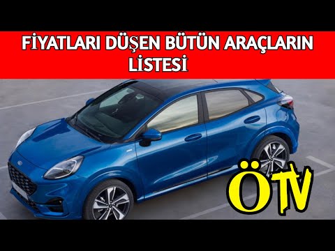 ÖTV DÜZENLENMESİ GELDİ 2021  HANGİ OTOMOBİLİN FİYATI DEĞİŞTİ /  FİYATI DÜŞEN BÜTÜN ARAÇLARIN LİSTESİ