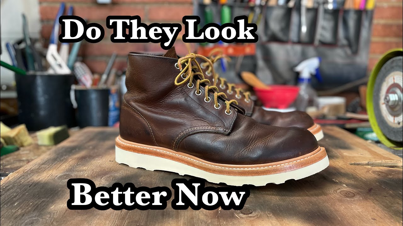 Red Wing Rover Copper/Resole - YouTube