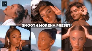 FREE Lightroom Preset | SMOOTH MORENA 🇨🇿 | Free Download DNG File | Lightroom tutorials screenshot 1