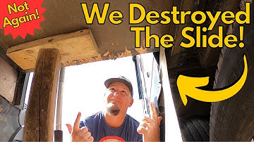 How To Fix RV Slide Issues! The Floor Fell Out! Fulltime RV Living! RV Life!