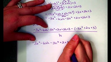 CA Difference Quotient