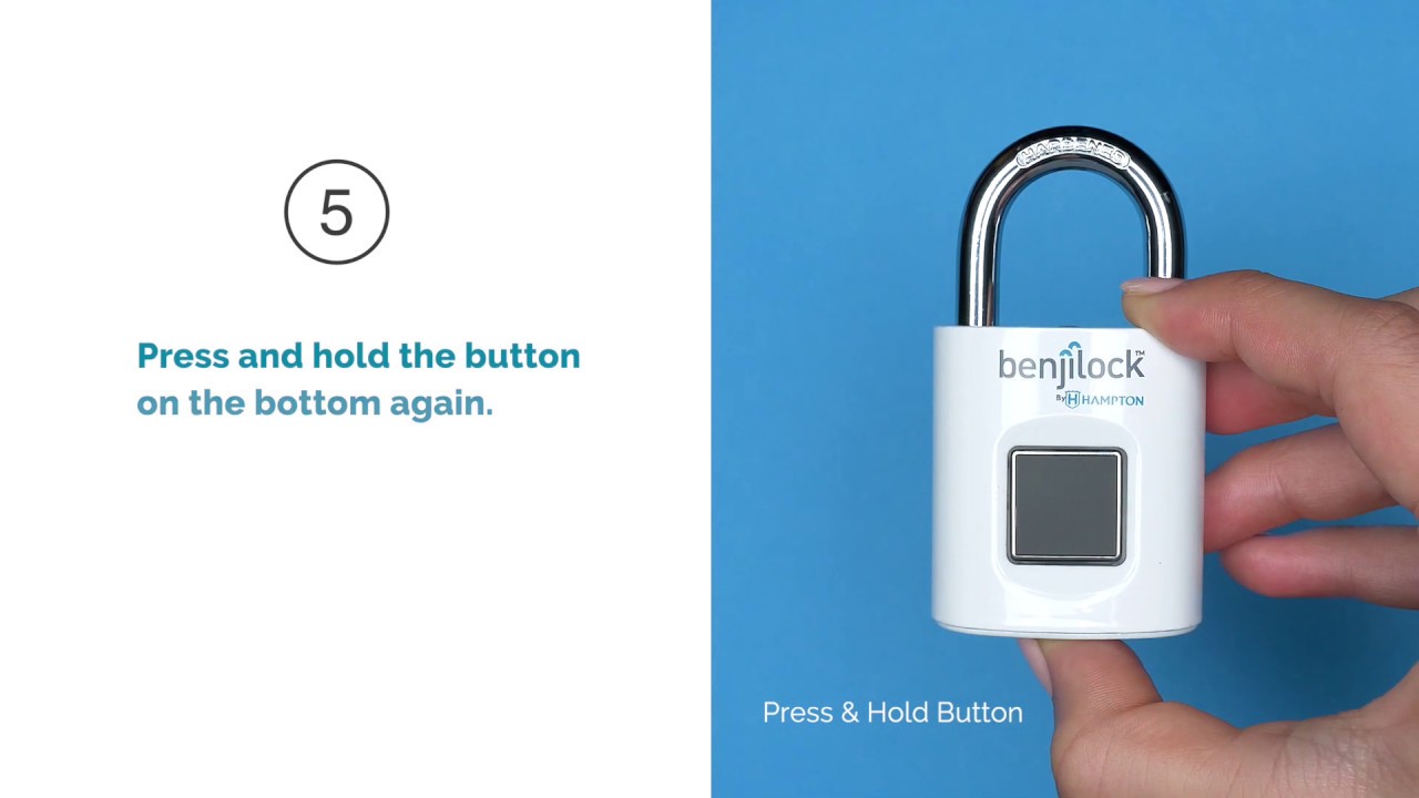 BenjiLock by Hampton fingerprint padlock review