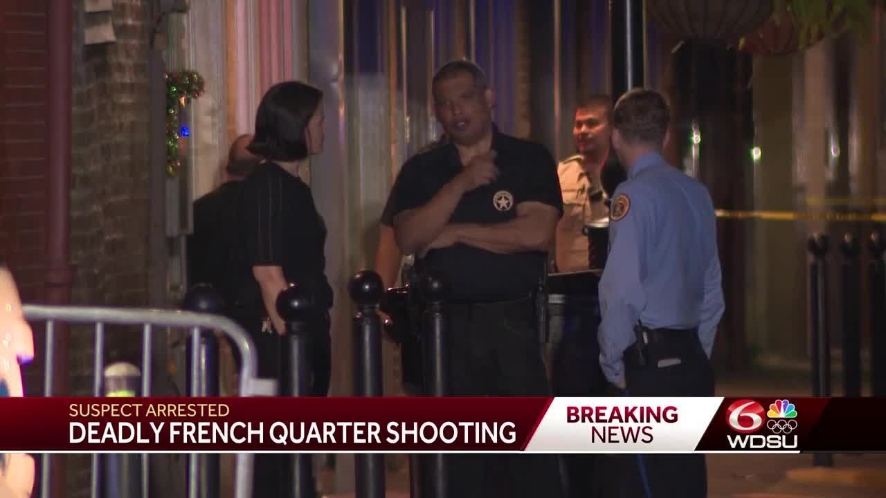 1 arrested in connection with deadly French Quarter shooting - YouTube