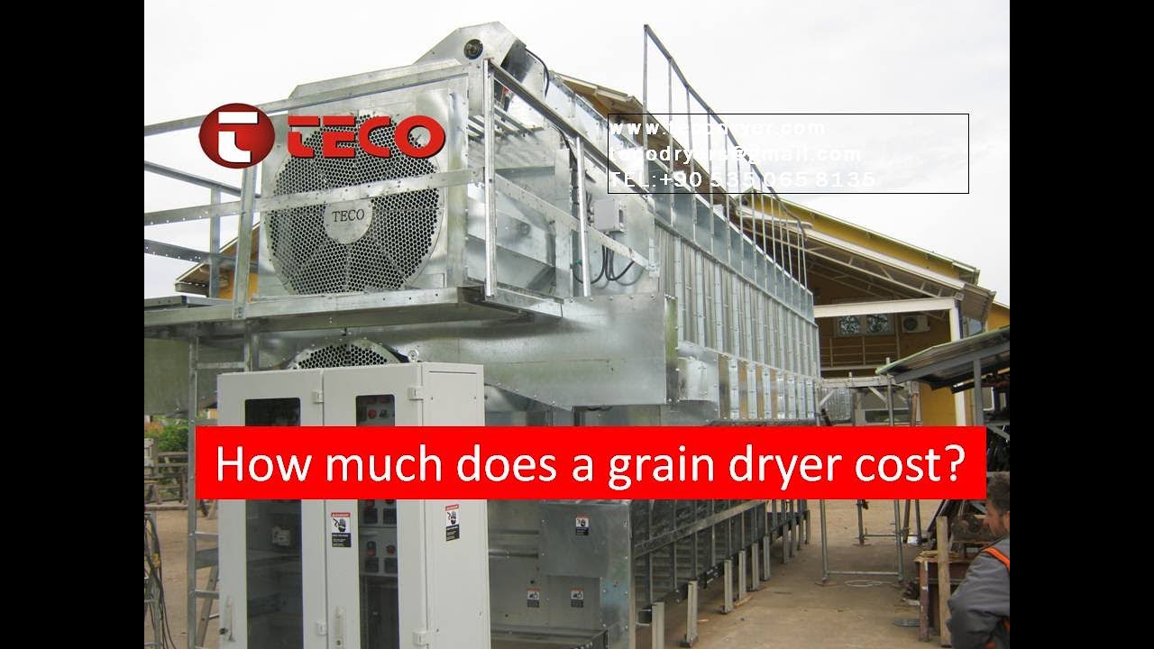 How does a grain dryer work ? - YouTube