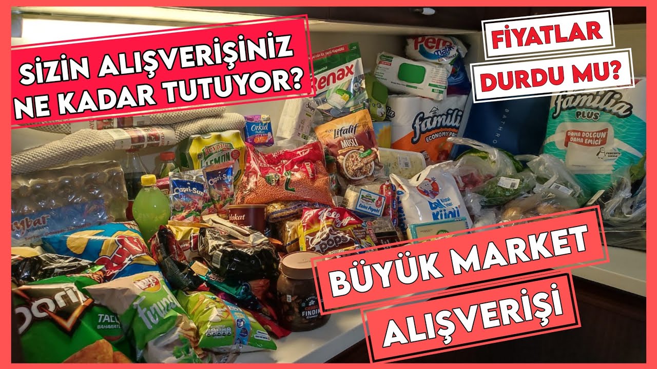 Gross Market Dev Alışveriş 🛒 Market Fiyatları Zam Var Mı? 🛒 Market Alışverişi