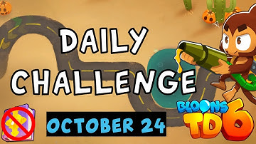 Bloons TD 6 Daily Challenge | Cryoutloud6