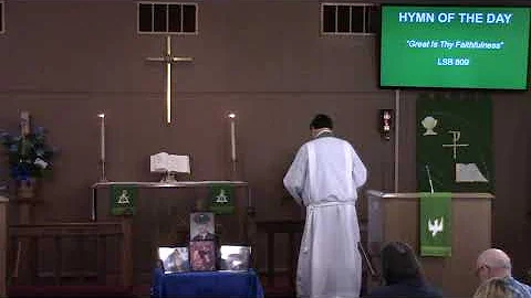The Memorial Service for LaVern James Lindenmuth