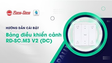 Hướng dẫn cài đặt Bảng điều khiển cảnh RD SC M3 V2