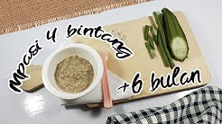 Cara Membuat MPASI 4 Bintang 6 Bulan Keatas-Oatmeal Hati Ayam Telur Kacang Panjang Oyong - Durasi: 10.03. 