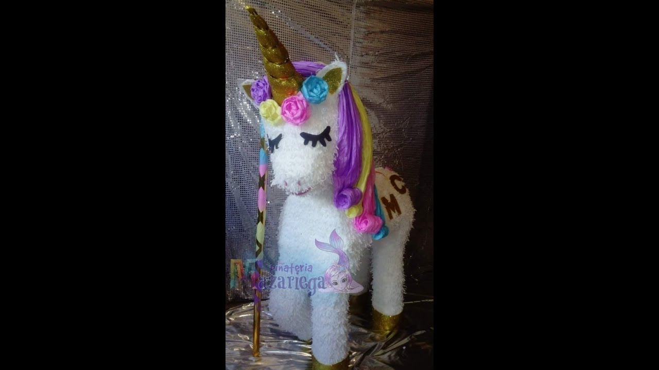 🦄 Cómo Hacer Piñata De Unicornio, Fácil y paso a paso
