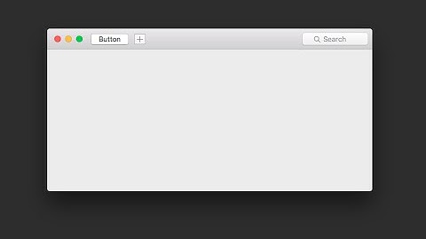 [Cocoa] Titleless Unified Toolbar App Tutorial