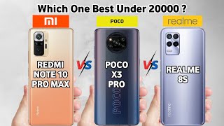Realme 8s vs Poco X3 Pro vs Redmi Note 10 Pro Max