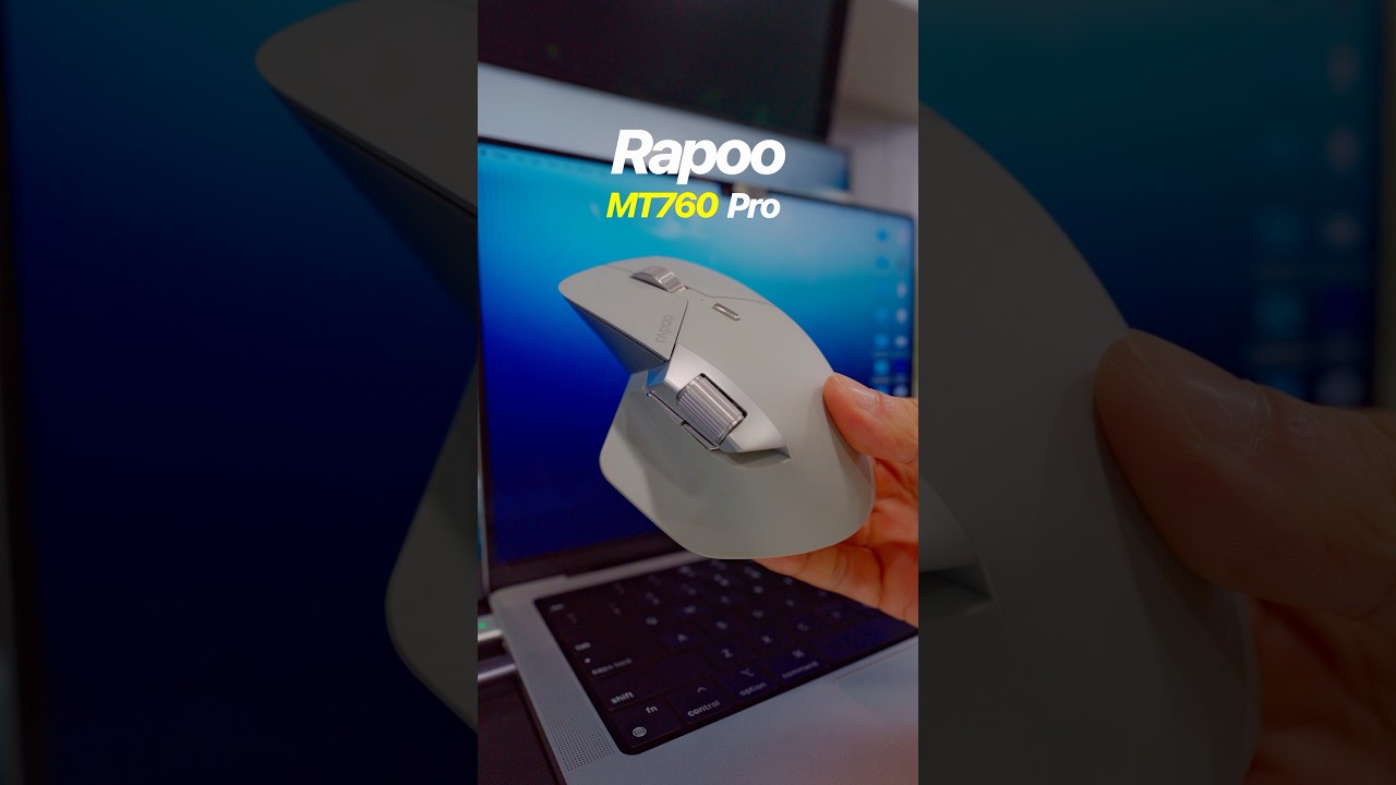 The Only BUDGET Ergonomic Mouse You Need in 2026 🖱️ (Rapoo MT760