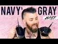 Dying My Hair Navy &amp; Gray using Arctic Fox Hair Color ! | TheRyanMorgan