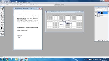 How to Create Digital Signature Photoshop 7.0