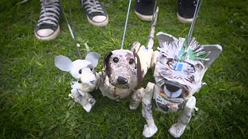 Trash Puppets In Action!