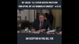 Download lagu Rep. Massie: 'All Citizens Deserve Protection from Spying, not Just Members of Congress' - 4/9/24