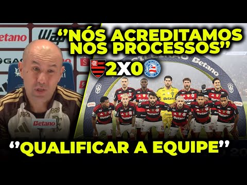 LEONARDO JARDIM: “WE BELIEVE IN PROCESSES”! REACT TO THE FLAMENGO COACH'S PRESS CONFERENCE