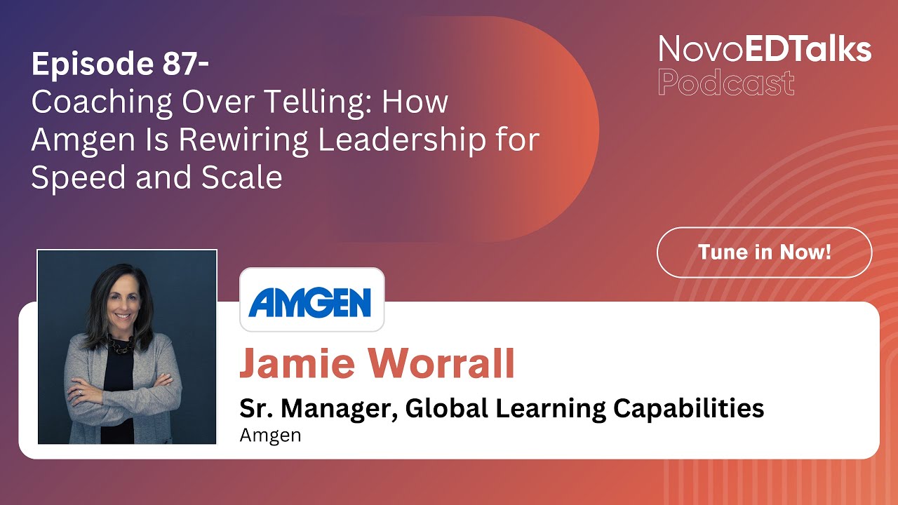 NovoEDTalks Podcast Episode 87: Coaching Over Telling